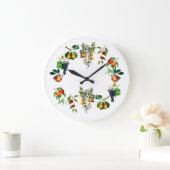 ヴィンテージ ラージ壁時計 (ホーム)