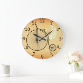 ヴィンテージ ラージ壁時計 (ホーム)