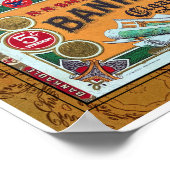 ヴィンテージ「リサイクルアート」プリントシガーボックス1920 ポスター (角)