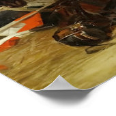 ヴィンテージ・リチャード・アンデルがスタンダード戦いを挑む ポスター (角)