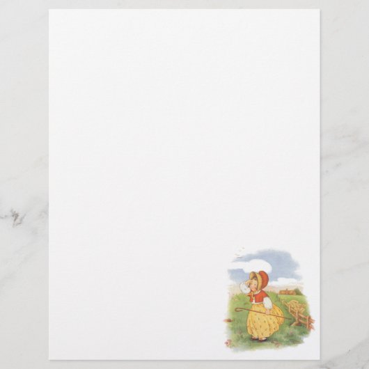 ヴィンテージ リトル・ボ・ピープ マザー・グース ナーセリーライム (正面)