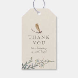 ヴィンテージ リトル ラブ バグ ベイビー シャワー サンクス ギフトタグ