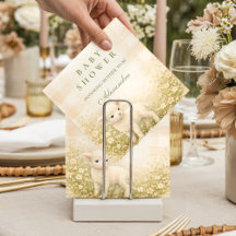 ヴィンテージ リトル ランブ メドウ フラワーズ ベイビー シャワー