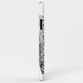 ヴィンテージ リブケージ & ハート アナトミー ハロウィン Case-Mate iPhoneケース (裏面/右)