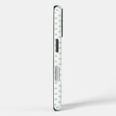 ヴィンテージ リボン ドット 柄 パーソナライズ Case-Mate iPhoneケース (裏面 / 右)