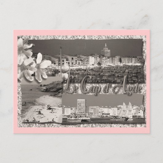 ヴィンテージ、ルキャップダード ポストカード (正面)