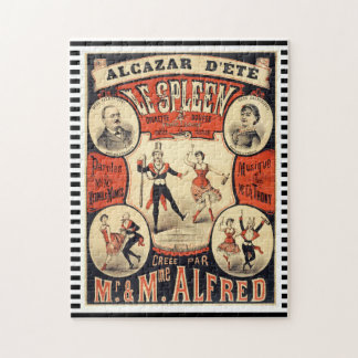 ヴィンテージ「ルスプレーン」ポスタフランスのー・ジグソーパズル ジグソーパズル