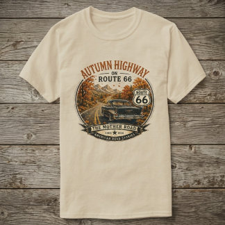 ヴィンテージ ルート66 オータムロード Tシャツ