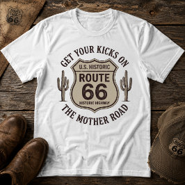 ヴィンテージ ルート66 デザートトラベル Tシャツ