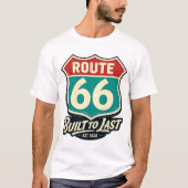 ヴィンテージ ルート66 ビルトゥラスト Tシャツ (正面)
