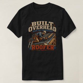 ヴィンテージ ルーファー 屋根工事請負業者 熟練職人 Tシャツ