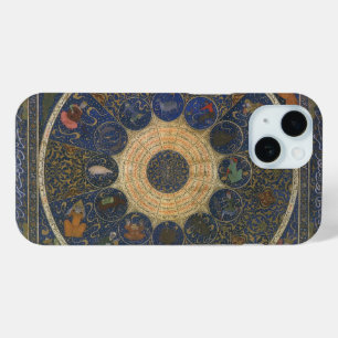 ヴィンテージ ルーラーズ ホロスコープ, アンティーク イスラミック ゾディアック iPhone 15ケース