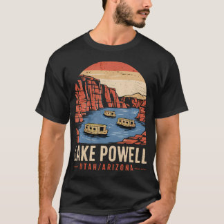 ヴィンテージ レイク・パウエル キャニオン ユタ アリゾナ レトロ Tシャツ