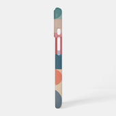 ヴィンテージ・レイヤード・ジオメトリ iPhone 16ケース (左側面)