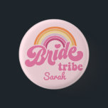 ヴィンテージ レインボー ブライド トライブ バッジ ボタン<br><div class="desc">ヴィンテージ レインボー ブライドのメイド バッジ ボタン ヴィンテージ ブライド トゥ ビー ブライドのメイド ブライドトライブ</div>