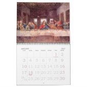 ヴィンテージ レオナルド ダ ヴィンチ ルネサンス絵画 カレンダー (1月 2027)