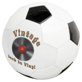 ヴィンテージ – レコードが戻ったビニールに戻る サッカーボール (3/4)
