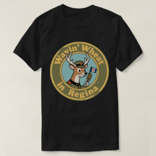 ヴィンテージ レジーナ サスカチュワン州の小麦 Tシャツ