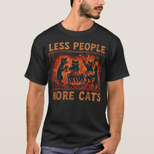 ヴィンテージ レス ピープル モア Tシャツ (正面)