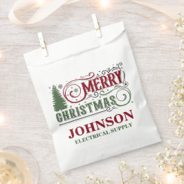 ヴィンテージ レッド アンド グリーン クリスマス フェイバーバッグ