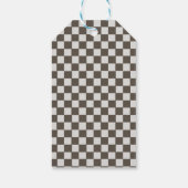 ヴィンテージ レッド レース カー バースデー サンクス ギフト タグ (裏面)