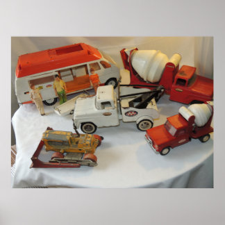 ヴィンテージ/レトロトンカトラック&トイズ ポスター