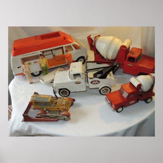 ヴィンテージ/レトロトンカトラック&トイズ ポスター (正面)