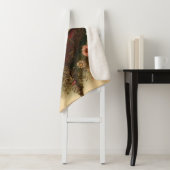 ヴィンテージ/レトロビクトリアン/バレンタインのハート シェルパブランケット (インサイチュ)