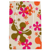 ヴィンテージ·レトロモダンおよび60s 70s抱き枕 ミディアムペーパーバッグ (正面)