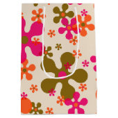 ヴィンテージ·レトロモダンおよび60s 70s抱き枕 ミディアムペーパーバッグ (裏面)