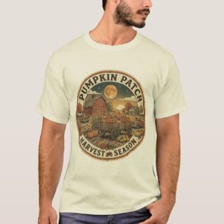 ヴィンテージ・レトロ1970年代 パンプキンパッチ ハーベストシーズン F Tシャツ