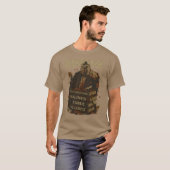 ヴィンテージ・レトロ70〜80年代ホラー映画ポスターデザイン Tシャツ (正面フル)
