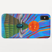 ヴィンテージ，レトロ，アート，ブルーユニーク,moiPhone / iPadケース Case-Mate iPhoneケース (裏面(横))