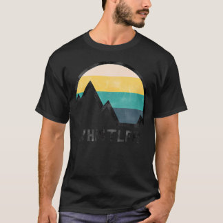 ヴィンテージ・レトロ・ウィスラー・カナダ Tシャツ