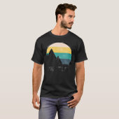 ヴィンテージ・レトロ・ウィスラー・カナダ Tシャツ (正面フル)