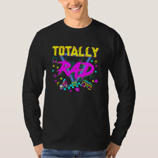 ヴィンテージ レトロ エイティーズ コスチューム パーティー とてもラッド 1 Tシャツ