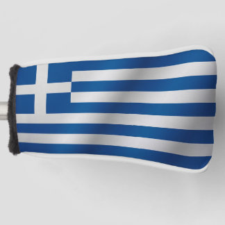 ヴィンテージ レトロ ギリシャ国旗 ゴルフヘッドカバー