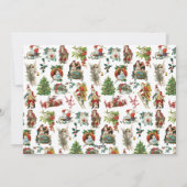 ヴィンテージ レトロ クリスマス ホリデー シーズン (裏面)