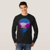 ヴィンテージ レトロ サンセット シリアル Tシャツ (正面フル)