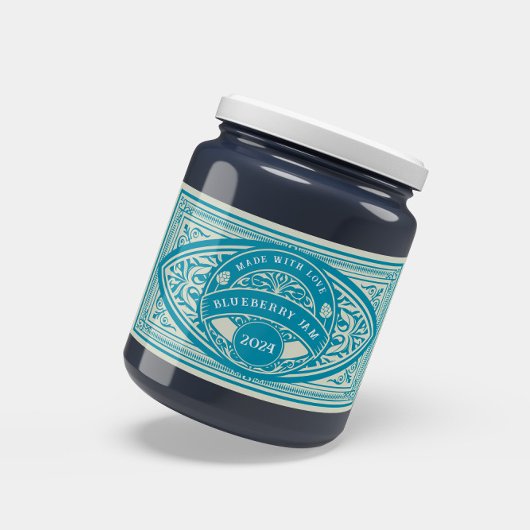 ヴィンテージ レトロ ジャム ラベル 缶詰め ステッカー