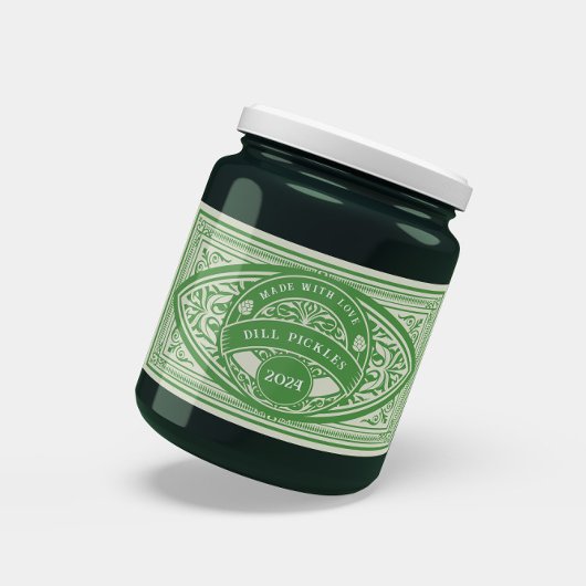 ヴィンテージ レトロ ジャム ラベル 缶詰 ステッカー