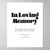 ヴィンテージ レトロ スクリプト 思い出 ポスター (正面)