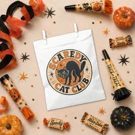 ヴィンテージ レトロ ハッピー ハロウィン 黒猫 フェイバーバッグ