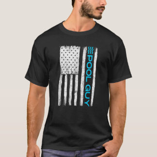 ヴィンテージ レトロ パトリオティック アメリカ国旗 プールマン Tシャツ