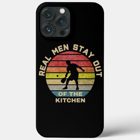 ヴィンテージ レトロ ピックルボール ジョーク Case-Mate iPhoneケース (裏面)