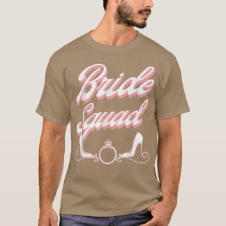 ヴィンテージ レトロ ブライド スクワッド バチェラー パーティー マッチ Tシャツ