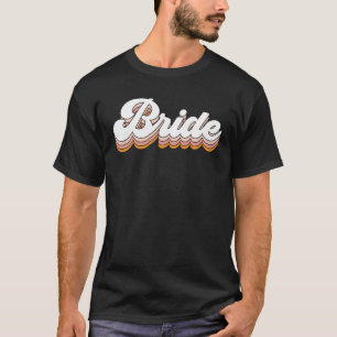 ヴィンテージ レトロ ブライド ブライズ バチェロレッテ パーティー マッチ Tシャツ