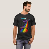 ヴィンテージ レトロ プリズム ヒレギス Tシャツ (正面フル)