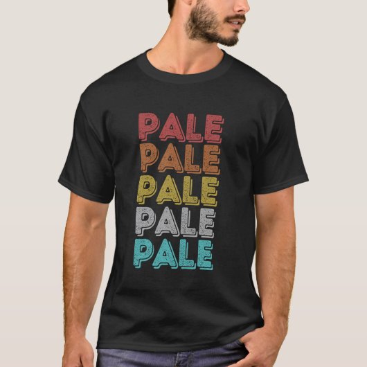 ヴィンテージ レトロ ペール Tシャツ (正面)