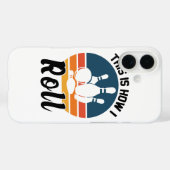 ヴィンテージ・レトロ・ボウリング・スポーツチームの名言 Case-Mate iPhoneケース (裏面 (横))